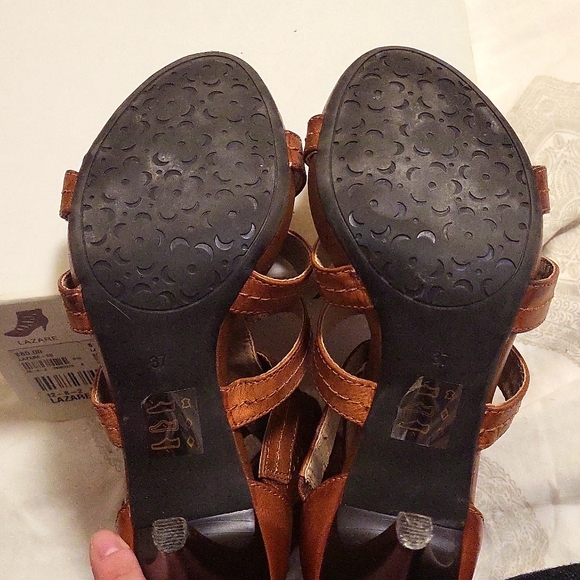 EUC Aldo Lazare Gladiator Heeled Sandals EU 37 - Picture 8 of 8